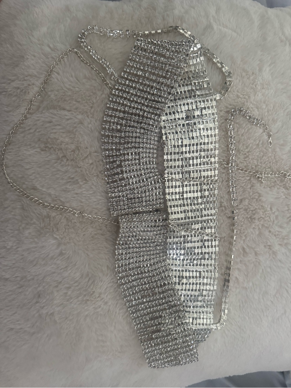 Akira Diamond Rhinestone Body Chain - Picture 5 of 7